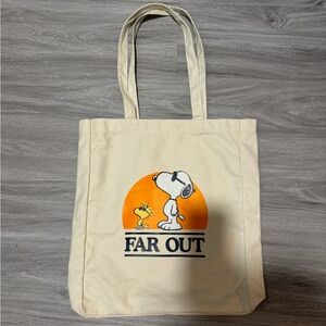 PEANUTS FAR OUT Canvas Bag